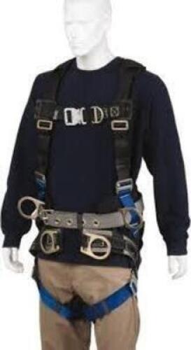 DESCRIPTION: (1) FALL PROTECTION BODY HARNESS BRAND/MODEL: PRO-SAFE #PS-HCLB-Q3 INFORMATION: BLACK SIZE: XXL RETAIL$: $586.70 ERA QTY: 1