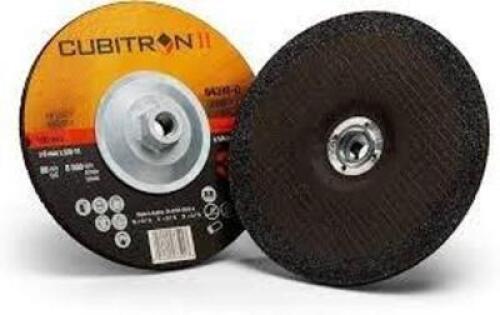 DESCRIPTION: (20) HIGH PERFORMANCE DEPRESSED CENTER GRINDING WHEEL BRAND/MODEL: 3M #66547 INFORMATION: 36 GRIT, TYPE 27 SIZE: 7" X 1/4" X 7/8" RETAIL$