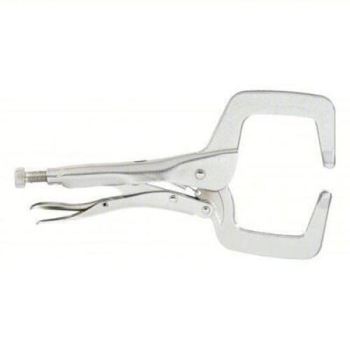 DESCRIPTION: (6) LOCKING C-CLAMP BRAND/MODEL: WESTWARD #2FDD1 INFORMATION: CLAMPING FORCE: 900 LBS/NICKEL PLATED SIZE: 11"NOMINAL CLAMP X 3-3/8"MAX OP