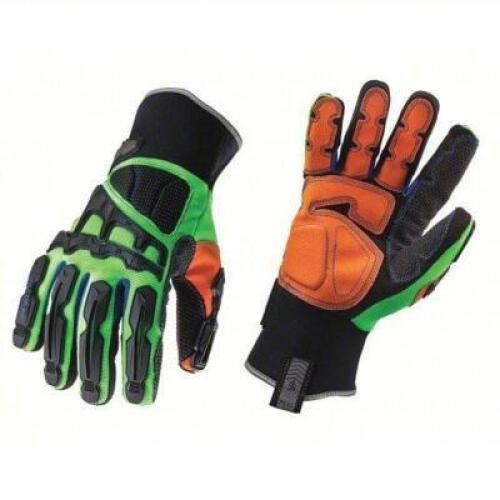 DESCRIPTION: (6) PAIRS OF ANTI-VIBRATION GLOVES BRAND/MODEL: ERGODYNE #5GKF0 INFORMATION: LIME GREEN SIZE: SMALL RETAIL$: $34.38 EA QTY: 6