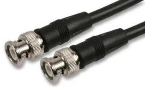 DESCRIPTION: (3) COAXIAL LEAD BRAND/MODEL: PRO-SIGNAL/PSG00523 INFORMATION: BLACK/MALE TO MALE RETAIL$: 17.74 EACH SIZE: 98' QTY: 3