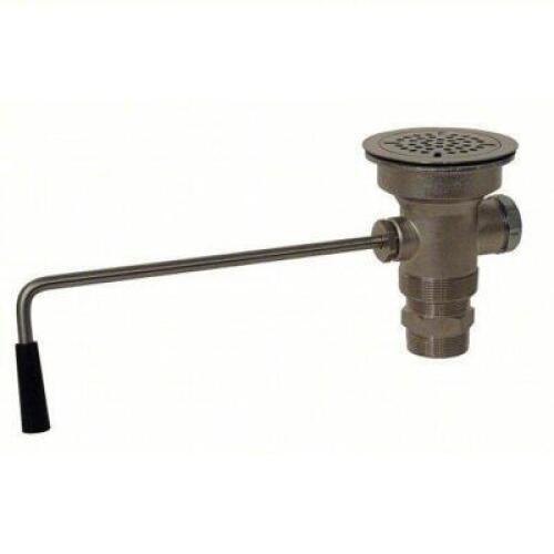 DESCRIPTION: (1) DRAIN ASSEMBLY BRAND/MODEL: ADVANCE TABCO #3JDU7 INFORMATION: STAINLESS STEEL SIZE: 4 3/8 IN OVERALL DIA, 4 1/2 IN BODY HT, 2 IN PIPE