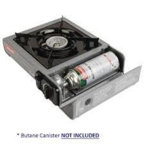 DESCRIPTION: (1) BUTANE BURNER BRAND/MODEL: COLEMAN SIZE: 7650 BTU RETAIL$: $30.00 EA QTY: 1