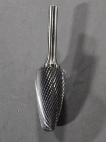 DESCRIPTION: (4) CARBIDE FLAME BURR BRAND/MODEL: WESTWARD 19D721 SIZE: 3/4" DIA 1/4" SD QTY: 4