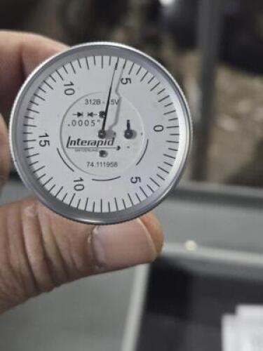 DESCRIPTION: (1) DIAL TEST INDICATOR BRAND/MODEL: INTERAPID 06442867 SIZE: 0.0600" 0-15-0 RETAIL$: $466.99 QTY: 1
