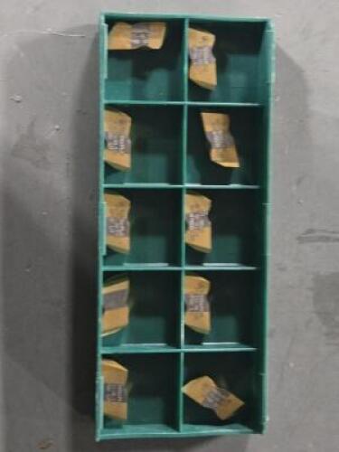DESCRIPTION: (20) FLTC GROOVING/PARTING INSERTS BRAND/MODEL: TOOLFLO FLTC-3L10I RETAIL$: $364.40 QTY: 20
