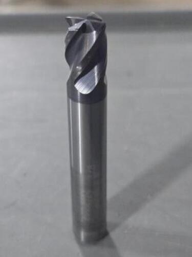 DESCRIPTION: (2) SOLID CARBIDE LENS FORM BARREL CUTTER END MILLS BRAND/MODEL: ACCUPRO 03313657 SIZE: 0.3750" DIA 7/16" LOC 3/8" SD RETAIL$: $192.10 QT