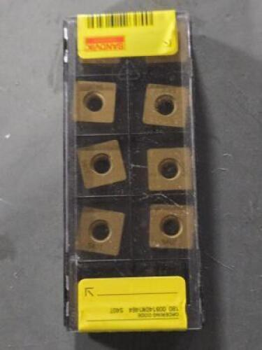 DESCRIPTION: (20) CARBIDE MODULMILL INSERTS BRAND/MODEL: SANDVIK COROMANT 180_009140N1464 S40T RETAIL$: $628.50 QTY: 20