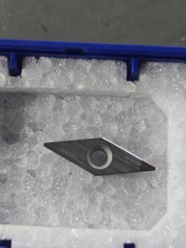 DESCRIPTION: (5) PCBN TURNINBG INSERTS BRAND/MODEL: SUMITOMO NUVCGA221 RETAIL$: $313.32 QTY: 5