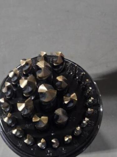 DESCRIPTION: (1) MAINTENCE LENGTH DRILL BITS BRAND/MODEL: CLE-FORCE C69384 SIZE: 0.0625" TO 1/2" DIA RETAIL$: $141.72 QTY: 1