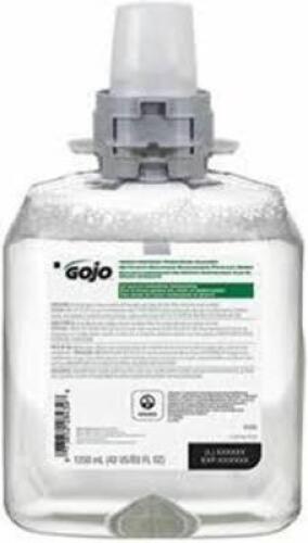 DESCRIPTION: (4) GREEN CERTIFIED FOAM HAND CLEANER BRAND/MODEL: GOJO SIZE: 1250 ML RETAIL$: $113.58 TOTAL QTY: 4