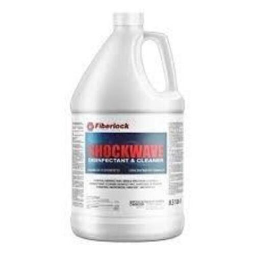 DESCRIPTION: (2) DISINFECTANT AND CLEANER BRAND/MODEL: FIBERLOCK SHOCKWAVE SIZE: 1 GALLON RETAIL$: $46.40 EA QTY: 2