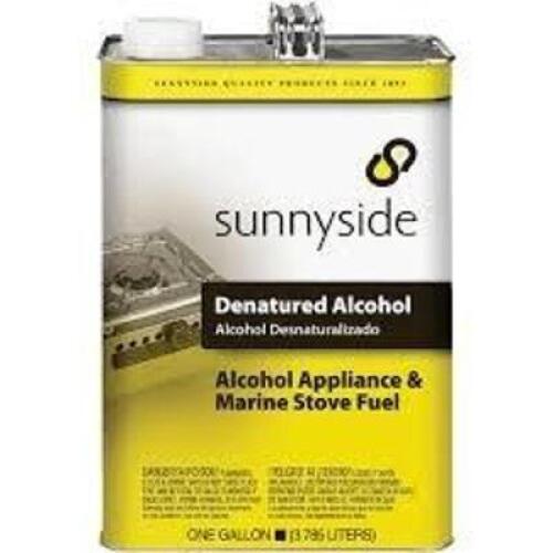 DESCRIPTION: (2) DENATURED ALCOHOL BRAND/MODEL: SUNNYSIDE #44ZU09 SIZE: 1 GALLON RETAIL$: $24.99 EA QTY: 2