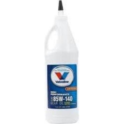 DESCRIPTION: (4) GEAR OIL BRAND/MODEL: VALVOLINE INFORMATION: 85W-140 SIZE: 1 QT RETAIL$: $13.87 EA QTY: 4