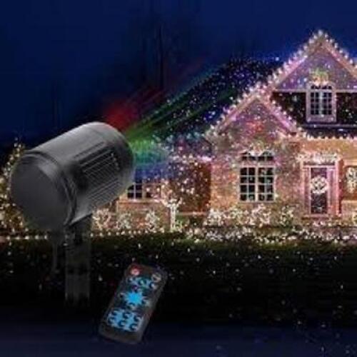 DESCRIPTION: (1) CASE OF (4) OUTDOOR MOTION PROJECTION LIGHT BRAND/MODEL: V0661 RETAIL$: $27.99 EA QTY: 1