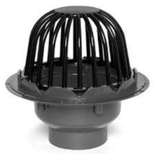 DESCRIPTION: (1) PVC ROOF DRAIN WITH DOME BRAND/MODEL: OATEY #78026 SIZE: 6" RETAIL$: $173.60 EA QTY: 1