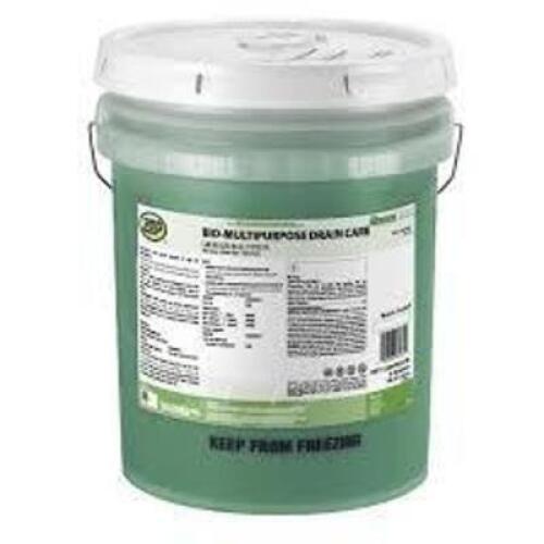 DESCRIPTION: (1) BIO-MULTIPURPOSE DRAIN CARE BRAND/MODEL: ZEP SIZE: 5 GALLON RETAIL$: $189.95 EA QTY: 1