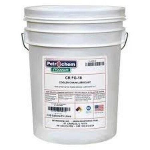 DESCRIPTION: (1) CONVEYOR CHAIN OIL BRAND/MODEL: PETRO CHEM CRFG-10 SIZE: 5 GALLON RETAIL$: $579.36 EA QTY: 1