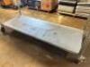 72" X 30" STAINLESS TABLE W/ 1" BACK SPLASH. - 9