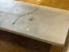 72" X 30" STAINLESS TABLE W/ 1" BACK SPLASH. - 10