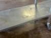 96" X 30" STAINLESS TABLE. - 7