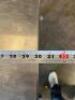 96" X 30" STAINLESS TABLE. - 10