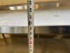 78" X 36" STAINLESS TABLE W/ 4" BACK SPLASH. - 11