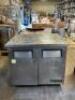 TRUE 36" TWO DOOR WORK TOP COOLER - 6