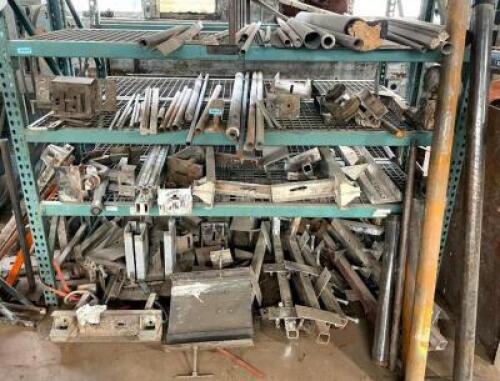 CONTENTS OF RACKING (LARGE ASSORTMENT OF CONCRETE CORING CUSTOM EQUIPMENT AS SHOWN)