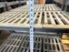 (3) 36 "X 17" TWO TIER PLASTIC DUNNAGE RACKS. - 6