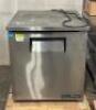 TRUE 27" SINGLE DOOR WORK TOP COOLER.
