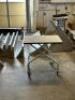 28" X 19" COMPOSITE TABLE W/ BASE. - 4