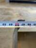 48" X 24" TWO TIER STAINLESS WALL SHELF. - 5