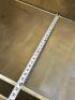 48" X 24" TWO TIER STAINLESS WALL SHELF. - 6