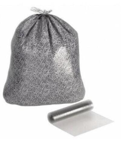 DESCRIPTION: (1) PACKS OF (200) TRASH BAGS BRAND/MODEL: TOUGH GUY/4YPC4 INFORMATION: CLEAR/CORELESS ROLL RETAIL$: 77.67 PER PK OF 200 SIZE: 55 GAL. QT