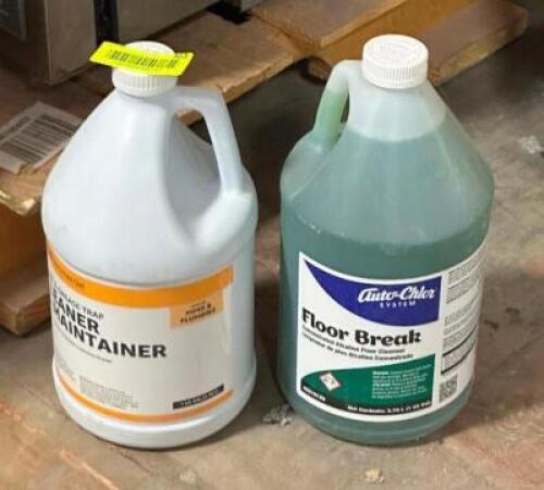 (2) ASSORTED GALLONS OF CLEANER.