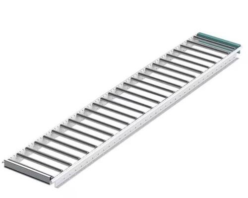 DESCRIPTION: (3) FLOW RACK CONVEYORBRAND/MODEL: SPAN-TRACKSIZE: APPROX 9 1/2" X 114 5/8"RETAIL$: $109.69/EAQTY: 3