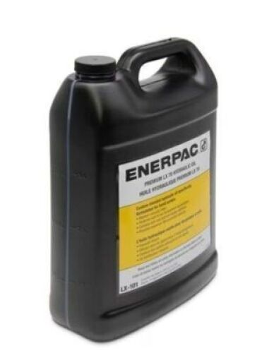 DESCRIPTION: (1) PREMIUM LX 70 HYDRAULIC OIL BRAND/MODEL: ENERPAC SIZE: 1 GALLON RETAIL$: $68.00 EA QTY: 1