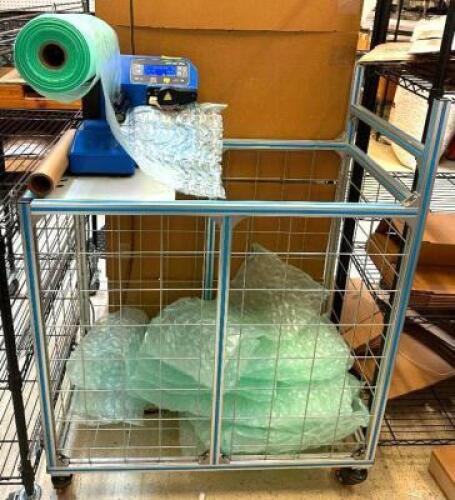 AIR CUSHION MACHINE WITH CART
