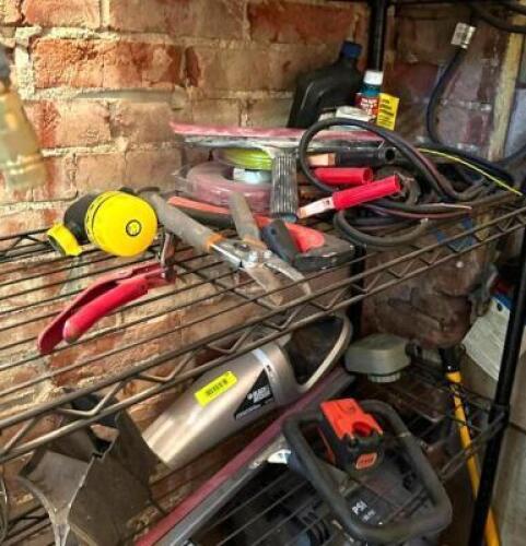 ASSORTED TOOLS AND ITEMS AS SHOWN