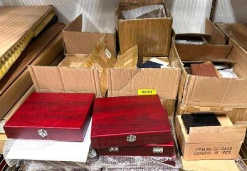ASSORTED BOXES OF NOVELTY ITEMS AS SHOWN