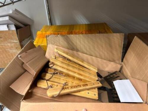 BOX OF GRILL SPATULAS AS SHOWN