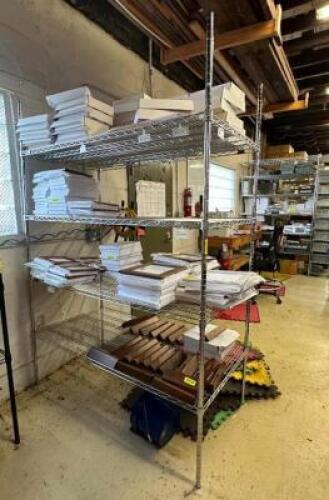 FOUR TIER WIRE SHELF