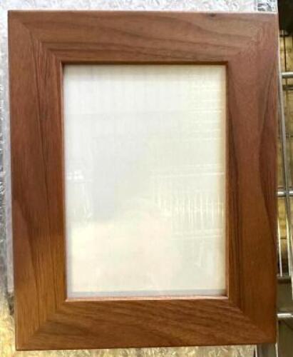 (14)- 5"X7" WOOD PICTURE FRAMES