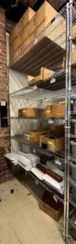SIX TIER METAL WIRE SHELF