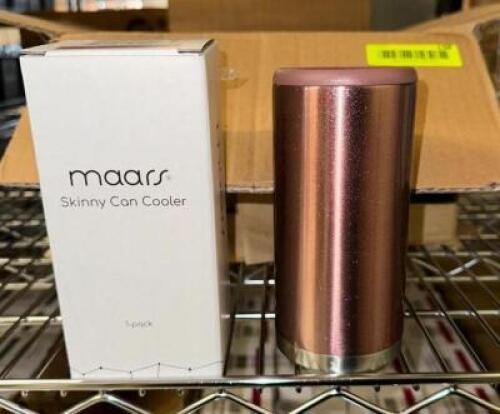 (22)- ROSEWOOD GLITTER CAN COOLERS