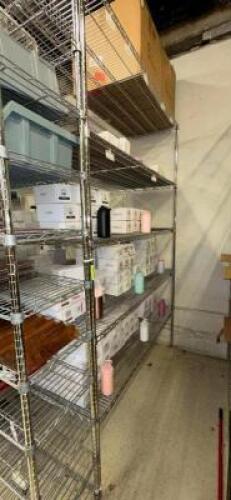 SIX TIER METAL WIRE SHELF