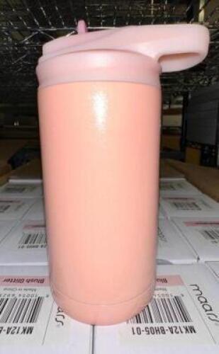 (24)- BLUSH GLITTER WATER BOTTLES
