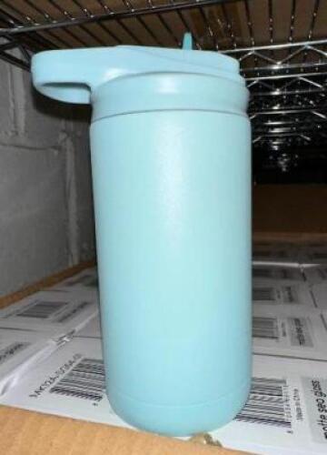 (24)- MATTE SEA GLASS WATER BOTTLES