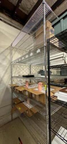SIX TIER METAL WIRE SHELF